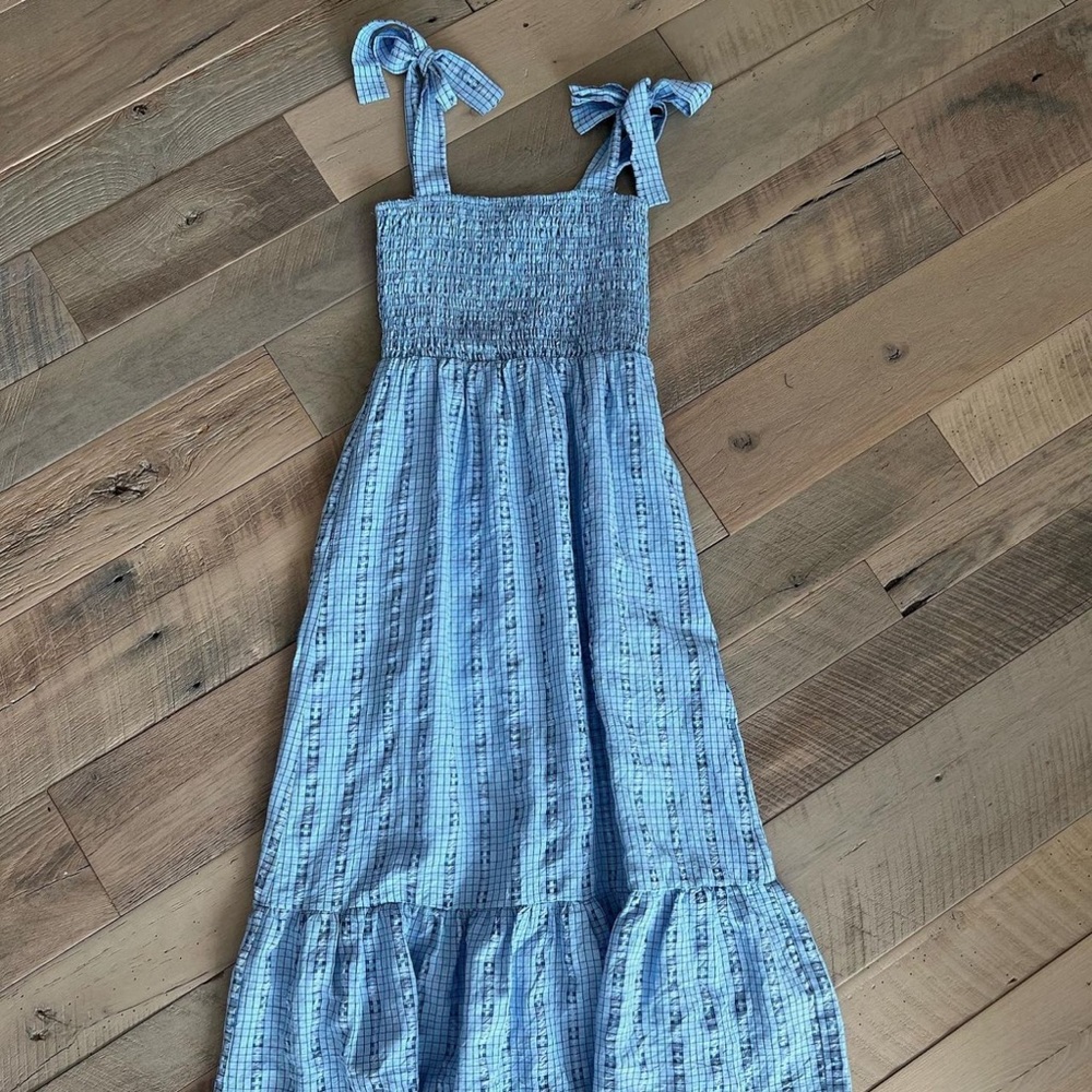 Maxi Plaid Dress